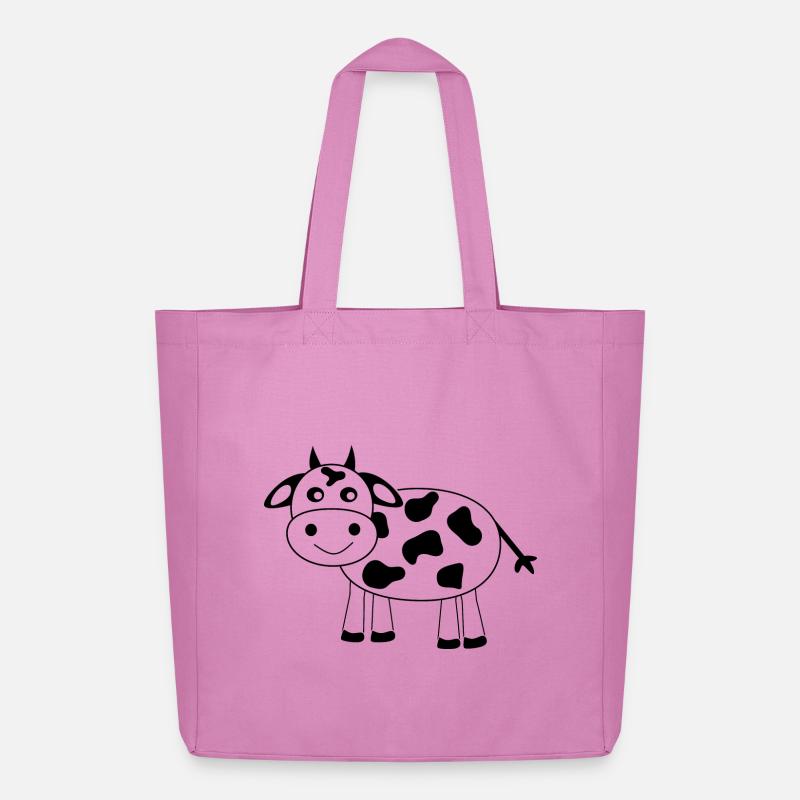 Kuh - Midweight recycelter Stoffbeutel von Stanley/Stella - Pink