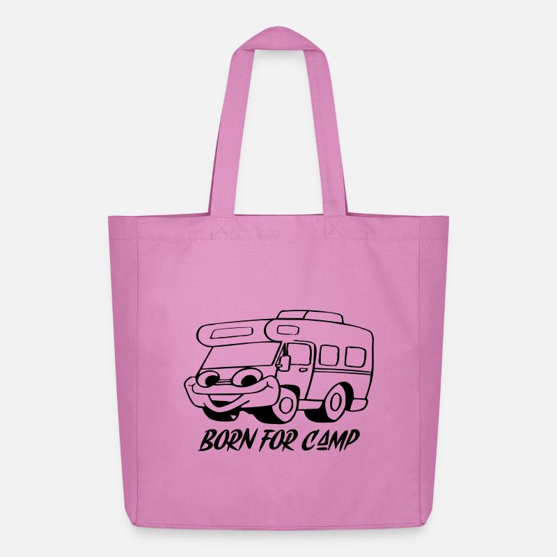 Born for Camp - Midweight recycelter Stoffbeutel von Stanley/Stella - Pink