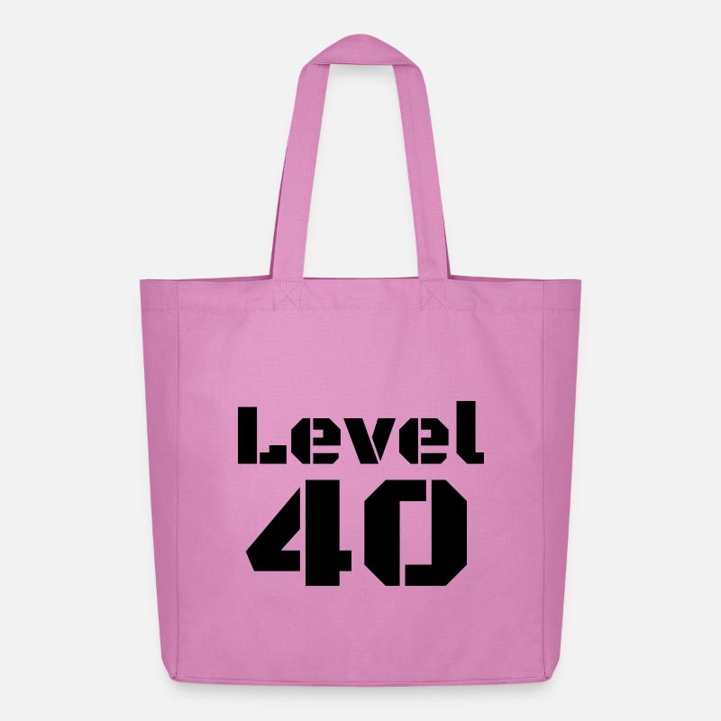 Level 40 - Midweight recycelter Stoffbeutel von Stanley/Stella - Pink