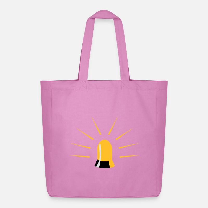 Warnlicht-Design Shirt - Midweight recycelter Stoffbeutel von Stanley/Stella - Pink