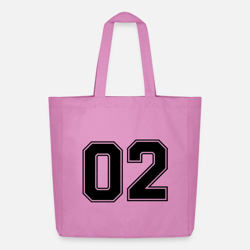 Nummer zwei 2 - Midweight recycelter Stoffbeutel von Stanley/Stella - Pink