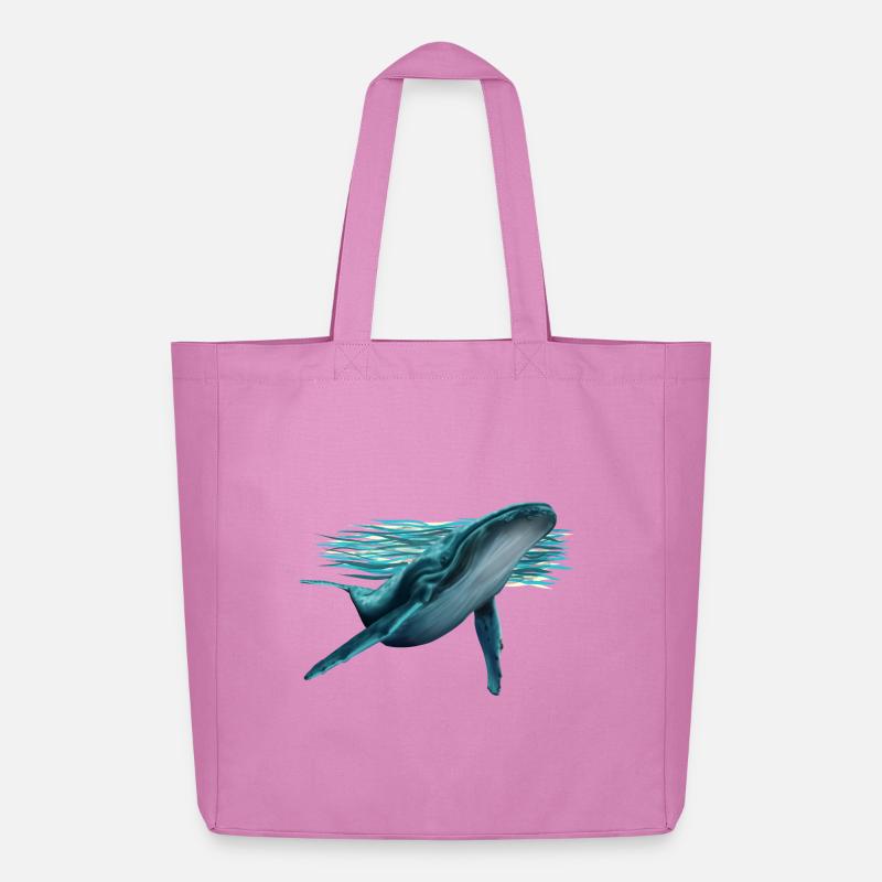 Wal - Midweight recycelter Stoffbeutel von Stanley/Stella - Pink