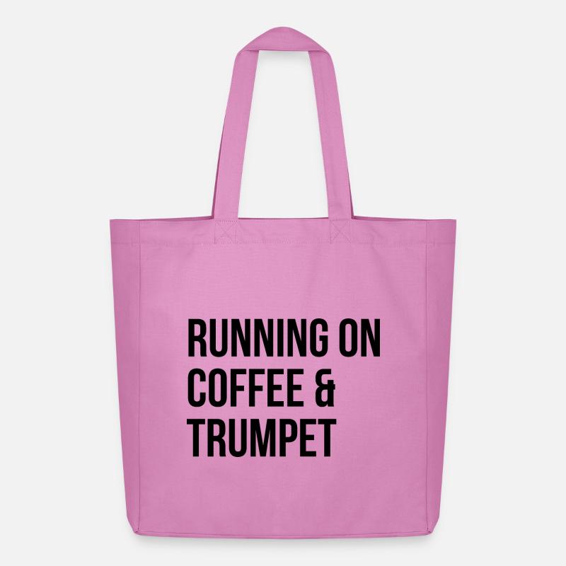 Trompete - Midweight recycelter Stoffbeutel von Stanley/Stella - Pink