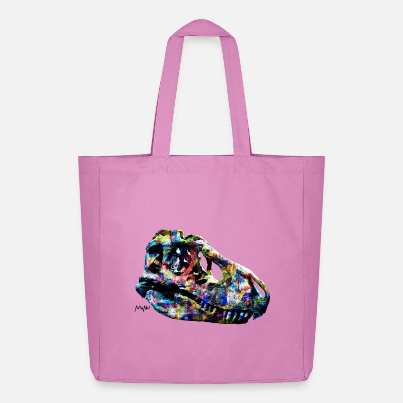 Tarbosaurus - Midweight recycelter Stoffbeutel von Stanley/Stella - Pink