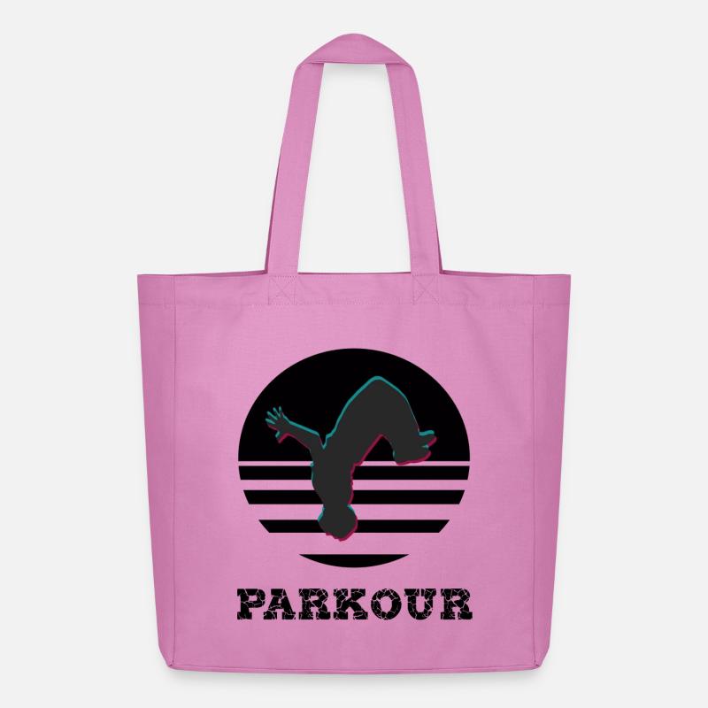 Parkour - Midweight recycelter Stoffbeutel von Stanley/Stella - Pink