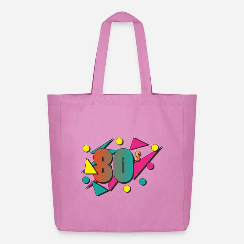 The 80's - Midweight recycelter Stoffbeutel von Stanley/Stella - Pink
