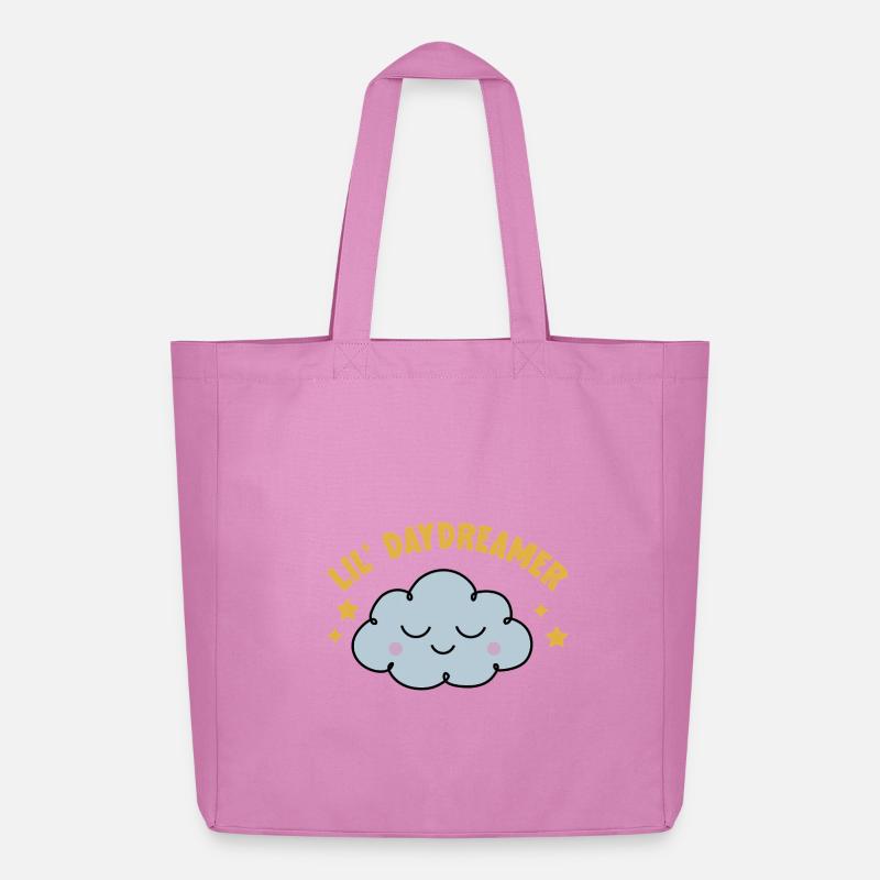 Kleine Traumwolke - Midweight recycelter Stoffbeutel von Stanley/Stella - Pink