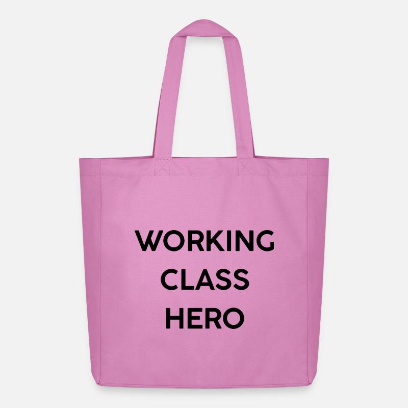 Held der Arbeiterklasse - Midweight recycelter Stoffbeutel von Stanley/Stella - Pink