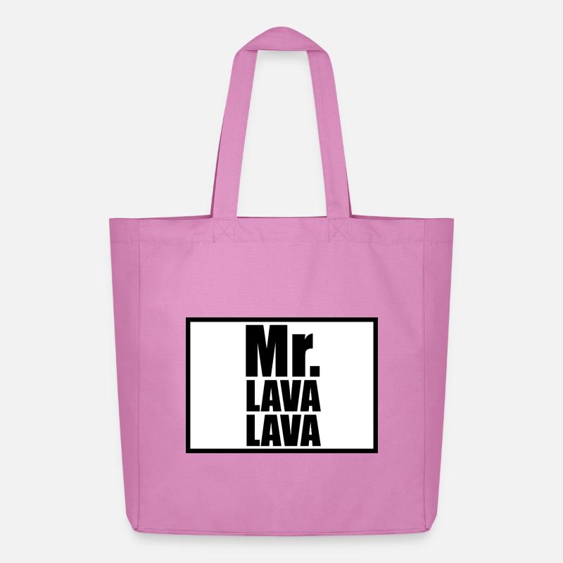 Mr Lava Lava - Midweight recycelter Stoffbeutel von Stanley/Stella - Pink