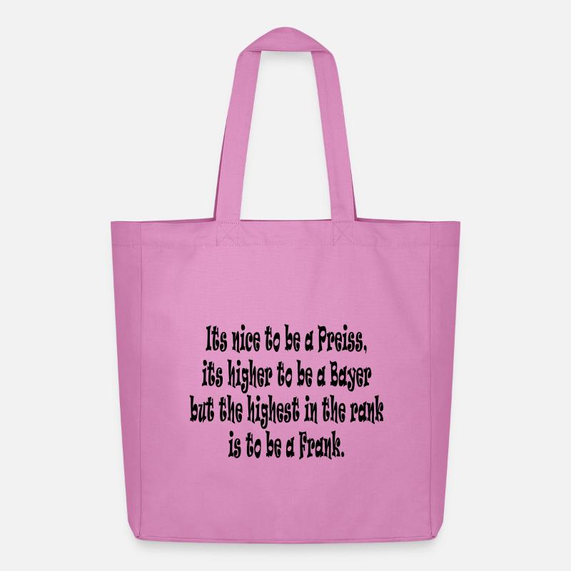 Its nice to be a Preiss ... - Midweight recycelter Stoffbeutel von Stanley/Stella - Pink