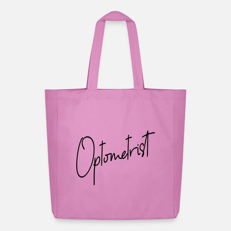 Augenoptik Optometrie Optometrist - Midweight recycelter Stoffbeutel von Stanley/Stella - Pink