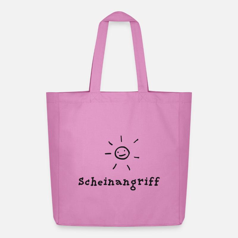 Feint attack - Midweight Recycled Tote Bag by Stanley/Stella - pink