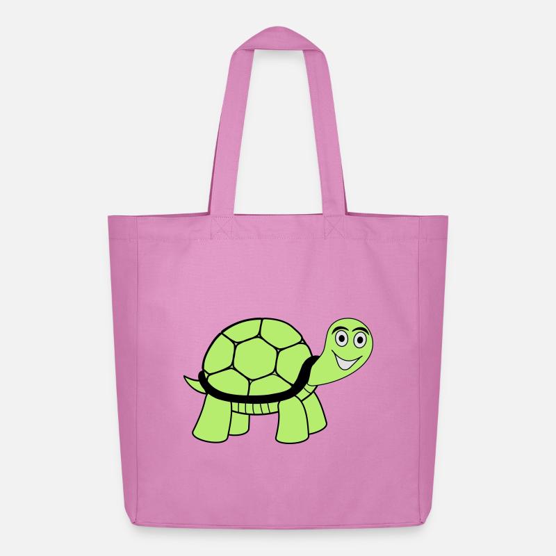 Schildkröte - Midweight recycelter Stoffbeutel von Stanley/Stella - Pink