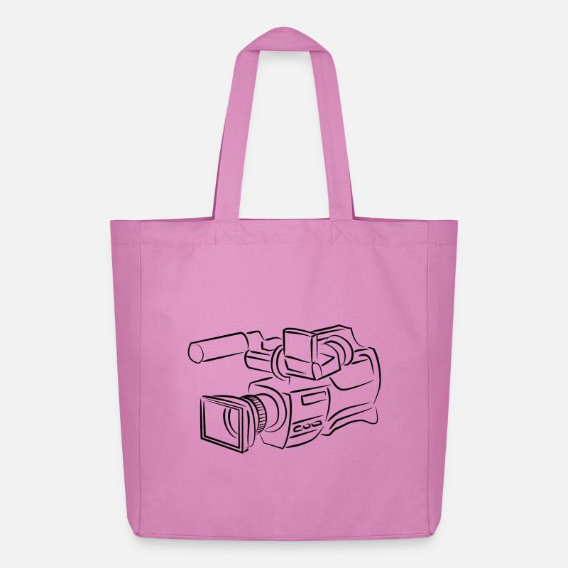 camera film - Midweight recycelter Stoffbeutel von Stanley/Stella - Pink