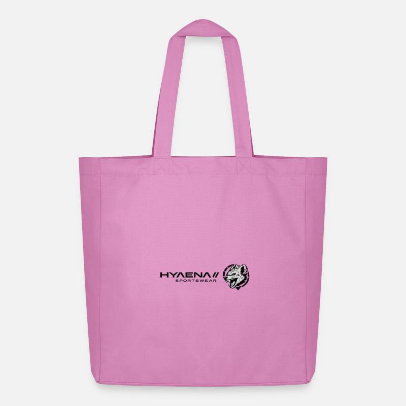 Hyaena Logo Version 4 by TF - Midweight Recycled Tote Bag by Stanley/Stella - pink