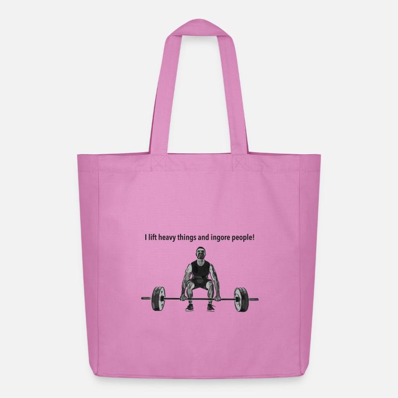 Vectorization_36 - Midweight Recycled Tote Bag by Stanley/Stella - pink