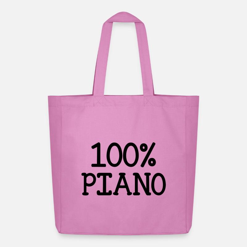 100% Piano - Midweight recycelter Stoffbeutel von Stanley/Stella - Pink
