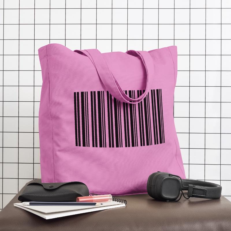 Conception de technologies informatiques pour nerds de code-barres Tote bag Stanley/Stella Midweight recyclé