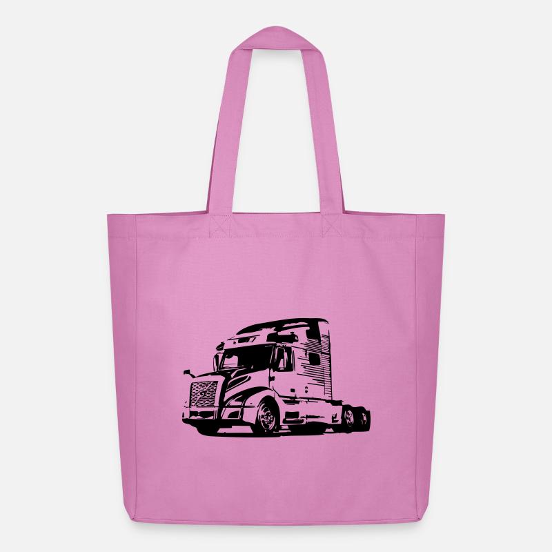 Trucker LKW US - Midweight recycelter Stoffbeutel von Stanley/Stella - Pink
