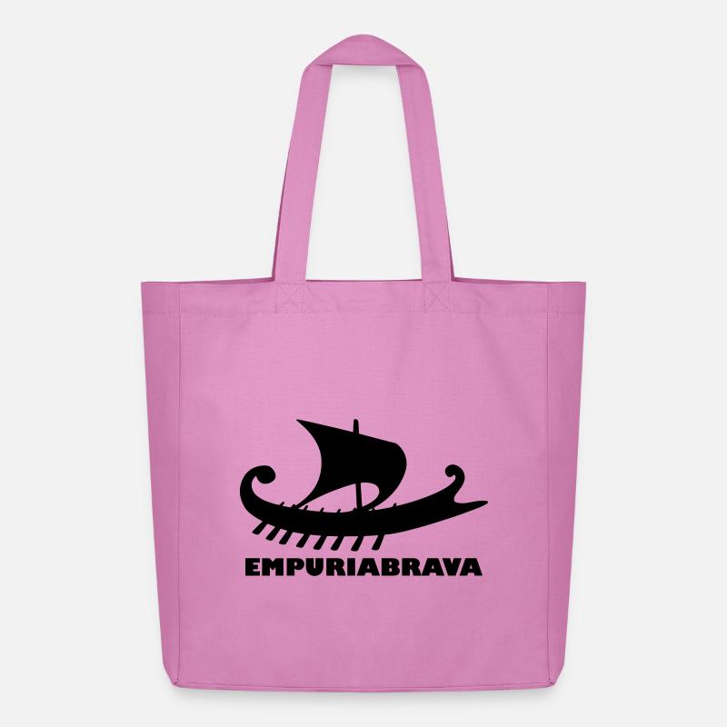 Schiff Empuriabrava - Midweight recycelter Stoffbeutel von Stanley/Stella - Pink