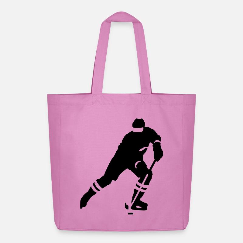 Eishockey - Midweight recycelter Stoffbeutel von Stanley/Stella - Pink