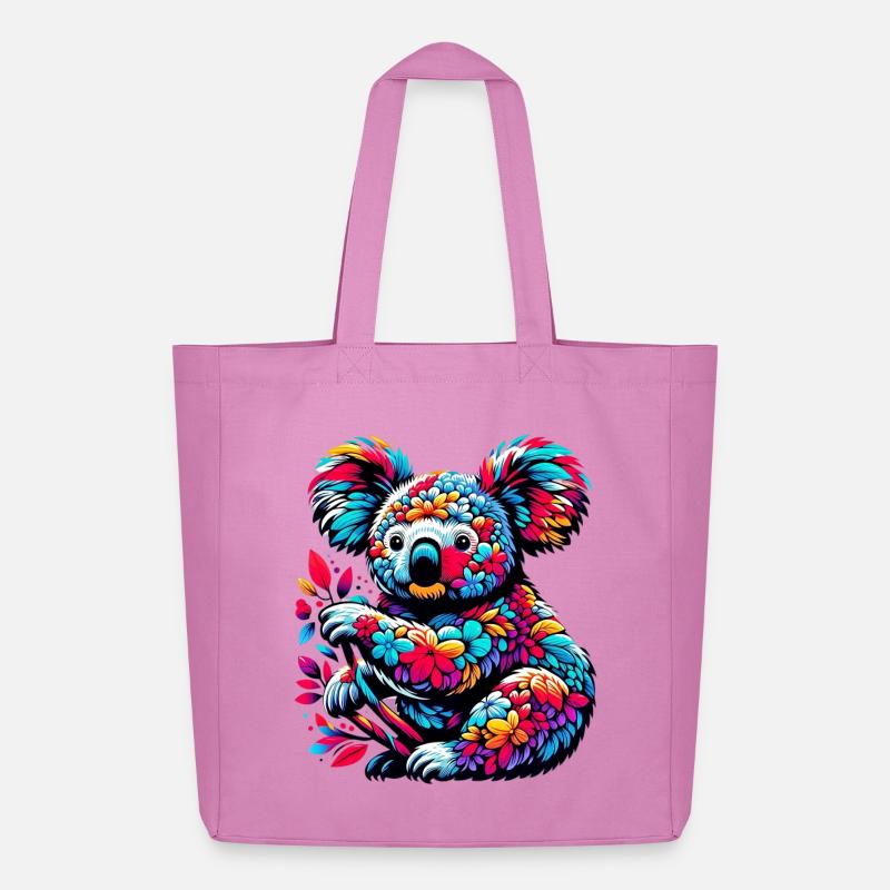 Koala - Midweight recycelter Stoffbeutel von Stanley/Stella - Pink