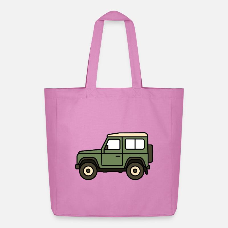 Geländewagen - Midweight recycelter Stoffbeutel von Stanley/Stella - Pink