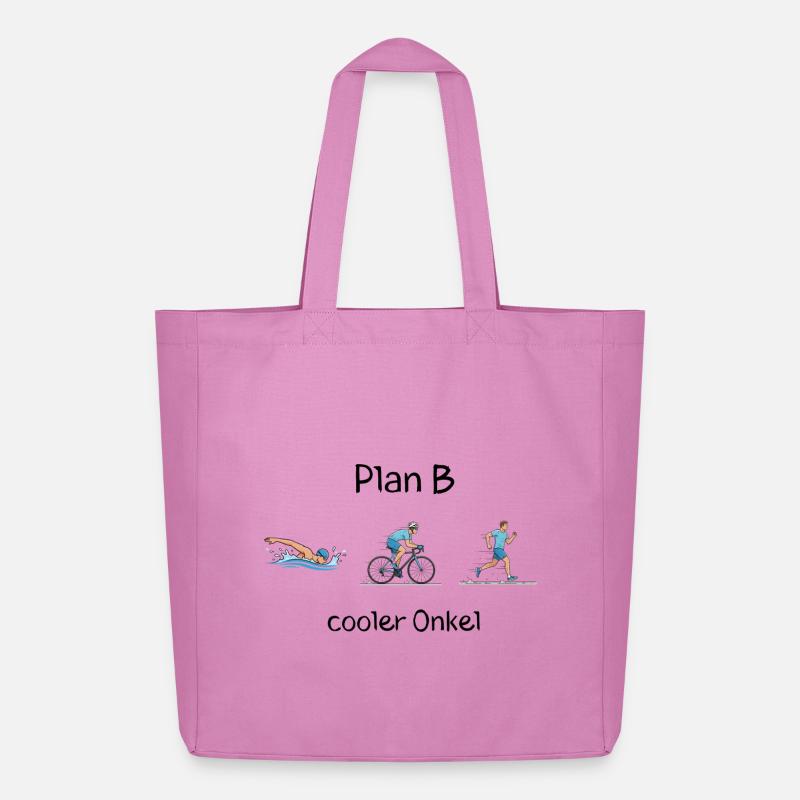 Cooler Onkel - Midweight recycelter Stoffbeutel von Stanley/Stella - Pink