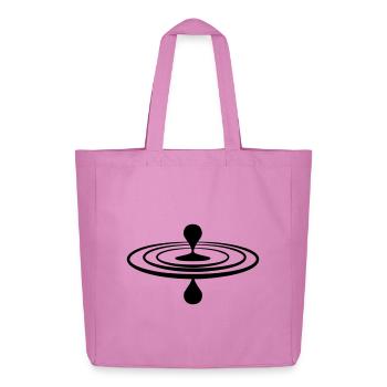 Drop water mindfulness logo - Midweight Recycled Tote Bag by Stanley/Stella - pink - Front