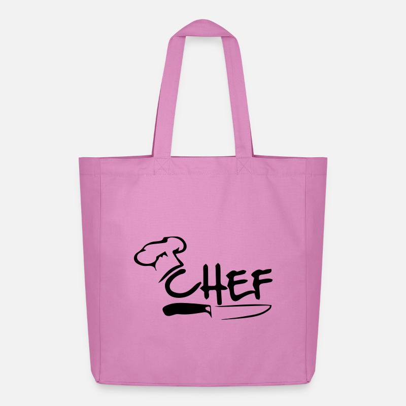 Chefkoch - Midweight recycelter Stoffbeutel von Stanley/Stella - Pink
