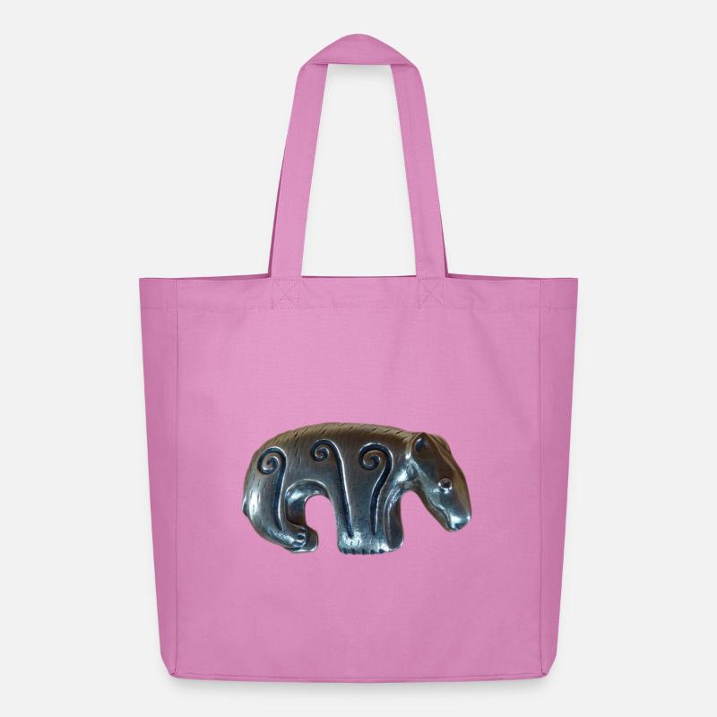 Kalevala Silberbär - Midweight recycelter Stoffbeutel von Stanley/Stella - Pink