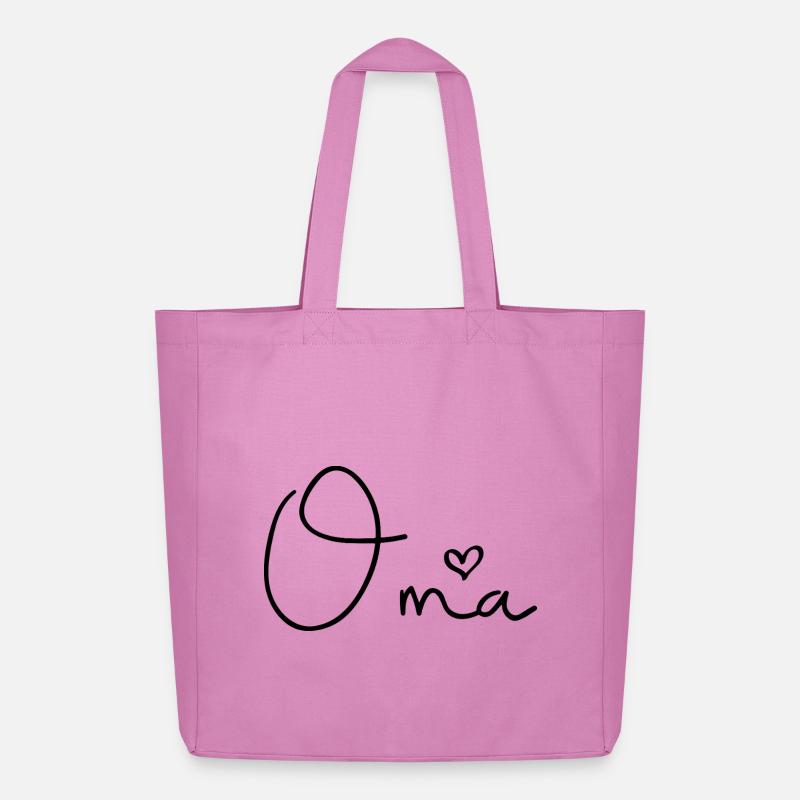 Oma - Midweight recycelter Stoffbeutel von Stanley/Stella - Pink
