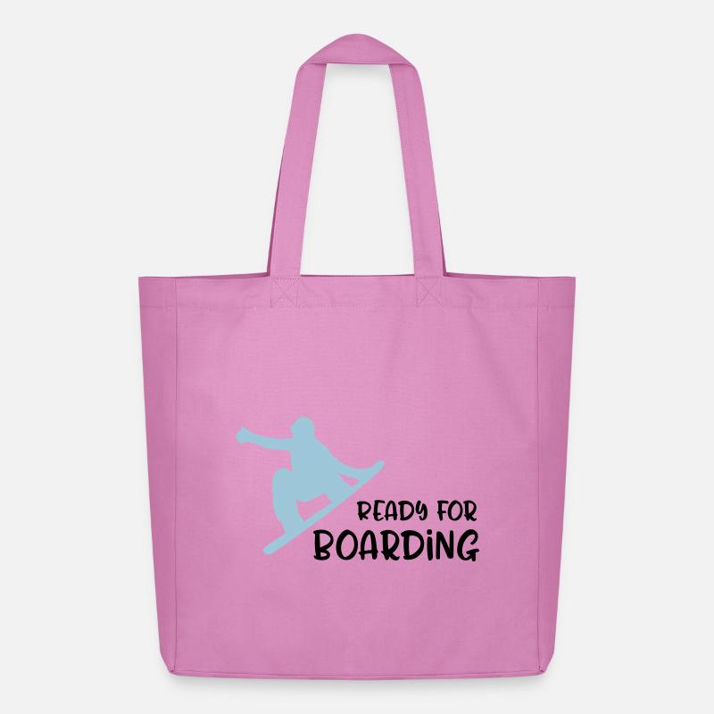 Snowboard - Midweight recycelter Stoffbeutel von Stanley/Stella - Pink