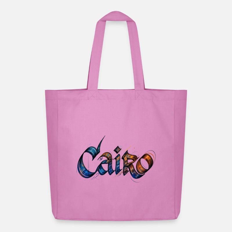 Cairo - Midweight recycelter Stoffbeutel von Stanley/Stella - Pink