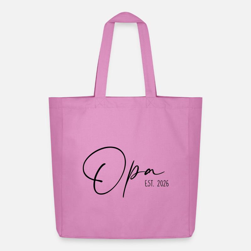Opa est 2026 - Midweight recycelter Stoffbeutel von Stanley/Stella - Pink