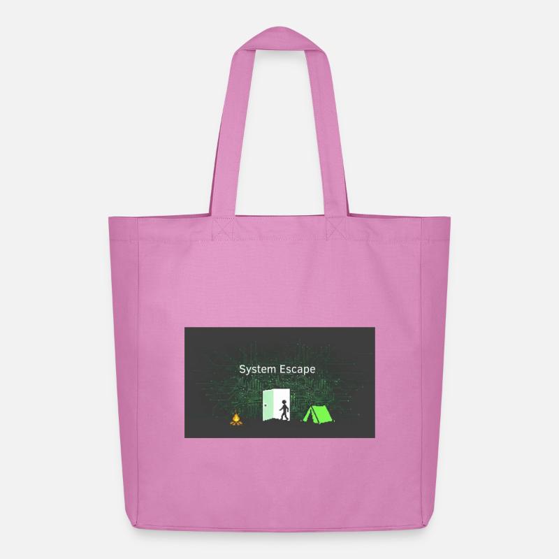 System Escape - Midweight recycelter Stoffbeutel von Stanley/Stella - Pink