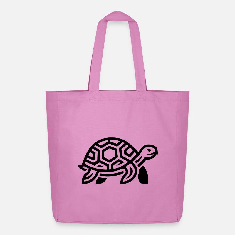 Schildkröte - Midweight recycelter Stoffbeutel von Stanley/Stella - Pink