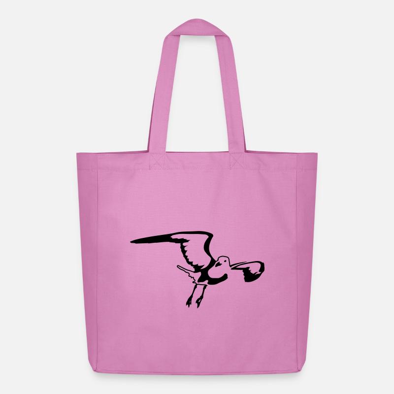 Möwe - Midweight recycelter Stoffbeutel von Stanley/Stella - Pink