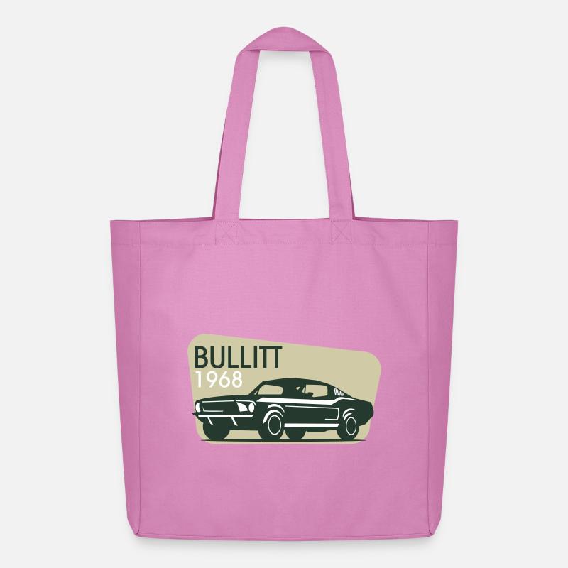 Oldtimer 1968 Auto Retro - Midweight recycelter Stoffbeutel von Stanley/Stella - Pink