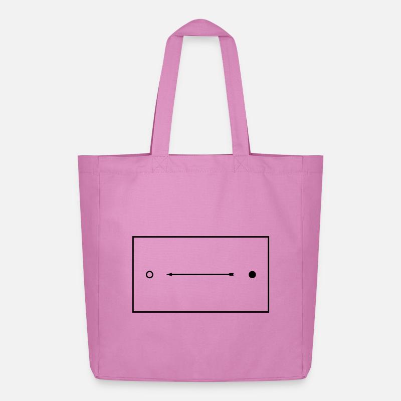 elli Pfeil - Midweight recycelter Stoffbeutel von Stanley/Stella - Pink