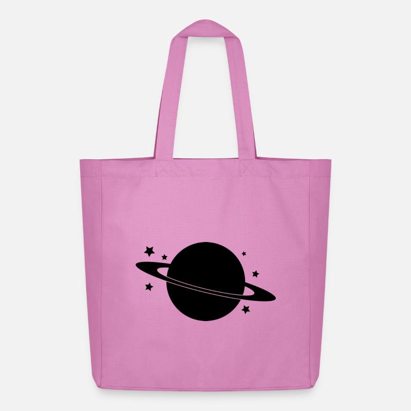 Planet - Midweight recycelter Stoffbeutel von Stanley/Stella - Pink