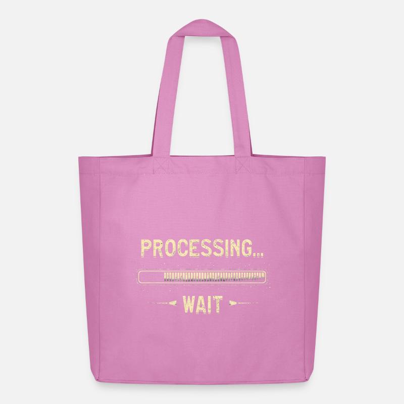 Processing... Please Wait - Midweight recycelter Stoffbeutel von Stanley/Stella - Pink