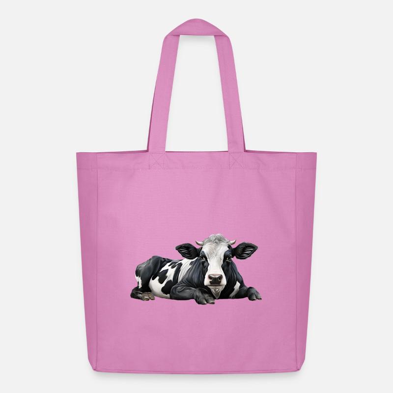 Kuh - Midweight recycelter Stoffbeutel von Stanley/Stella - Pink