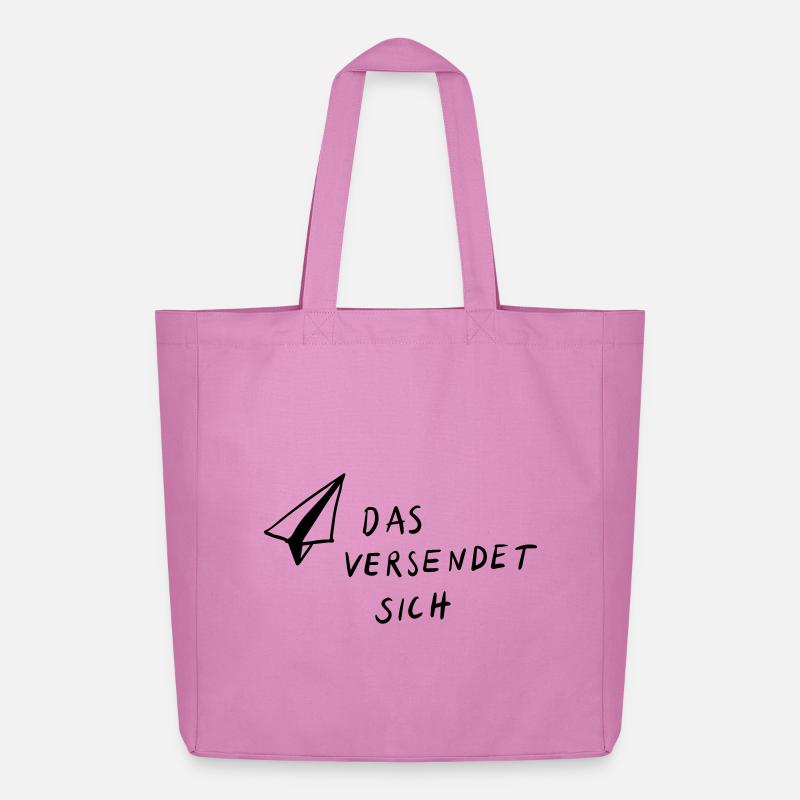 Das versendet sich - Midweight recycelter Stoffbeutel von Stanley/Stella - Pink