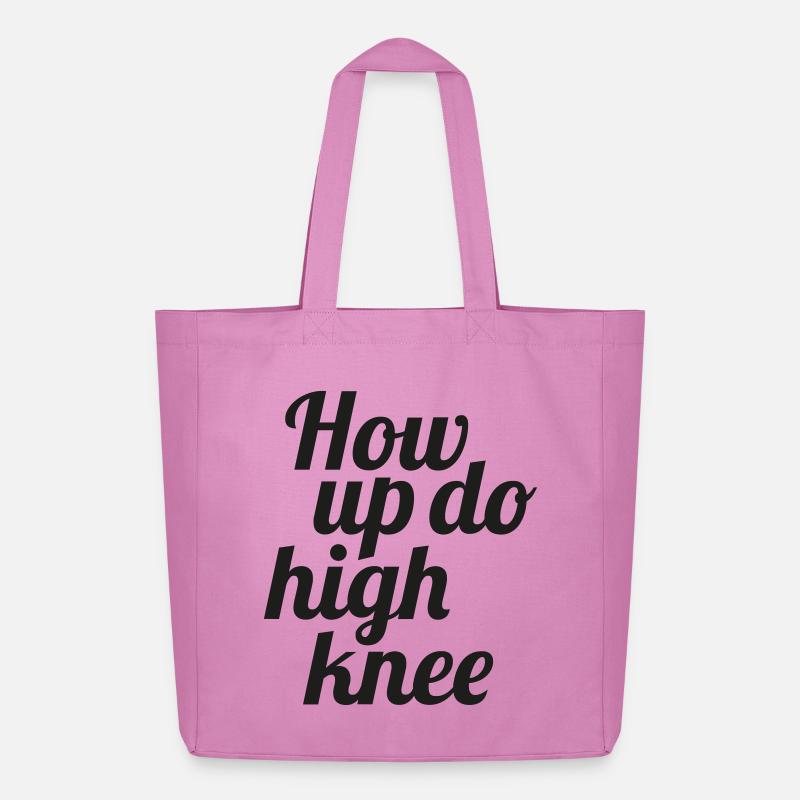 How up do high knee - Midweight recycelter Stoffbeutel von Stanley/Stella - Pink