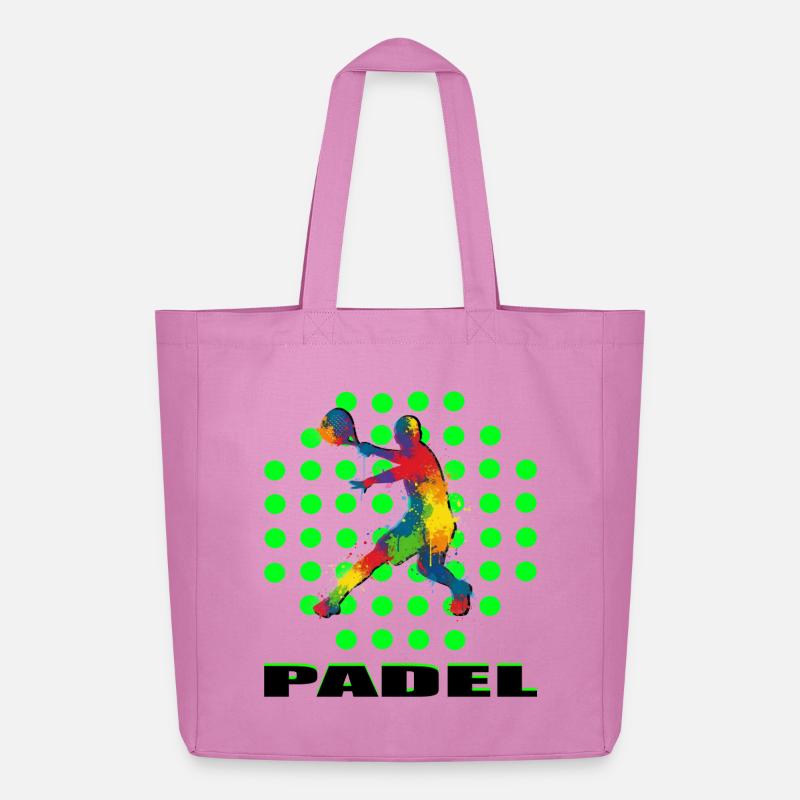 Padel - Midweight recycelter Stoffbeutel von Stanley/Stella - Pink