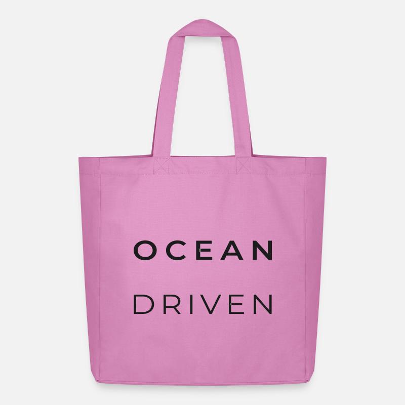 OCEAN DRIVER - Midweight Recycled Tote Bag by Stanley/Stella - pink