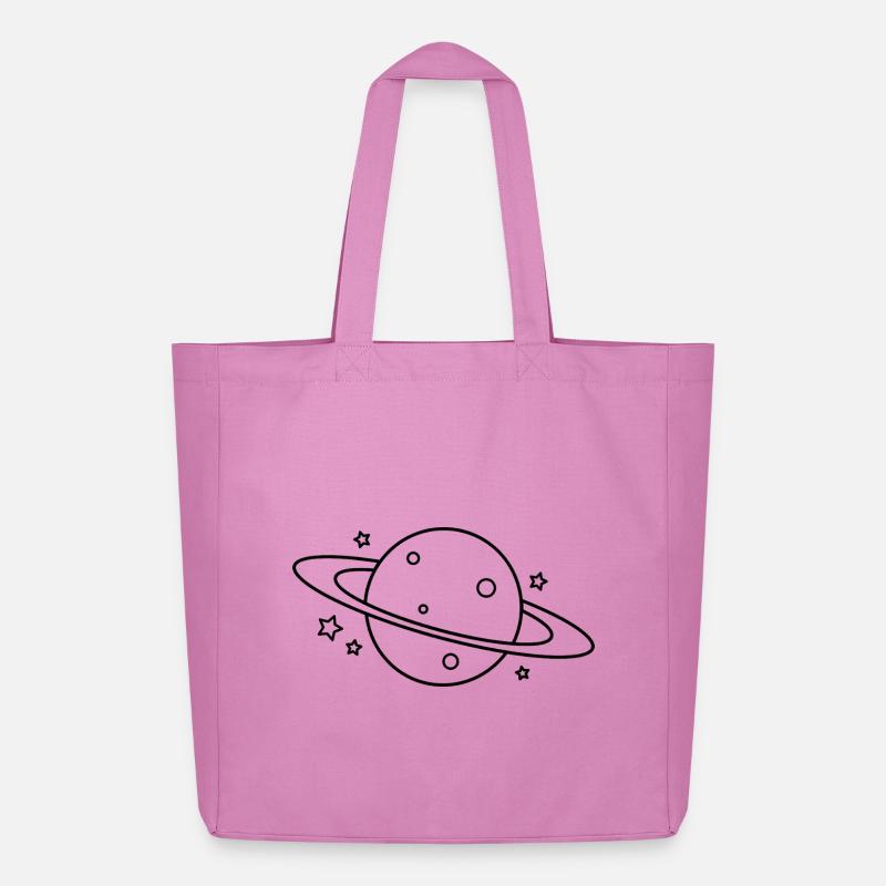 Planet - Midweight recycelter Stoffbeutel von Stanley/Stella - Pink