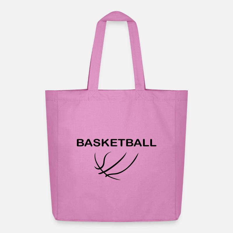 Basketball - Midweight recycelter Stoffbeutel von Stanley/Stella - Pink
