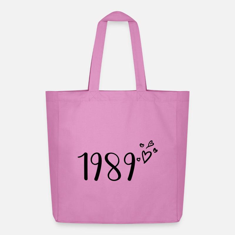 1989 - Midweight recycelter Stoffbeutel von Stanley/Stella - Pink